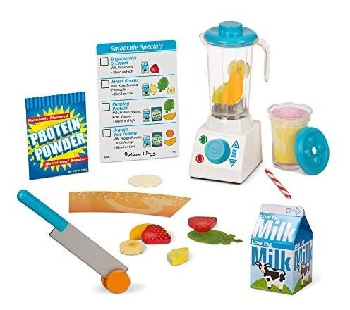 Set De Batidora Melissa Amp Doug Para Hacer Batidos Play Foo