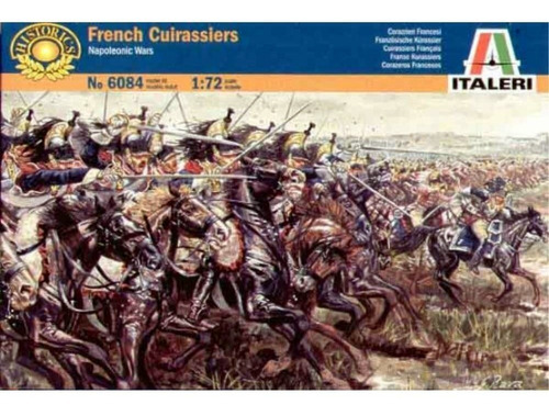 French Cuirassiers Napoleonic Wars Escala 1/72 Italeri 6084