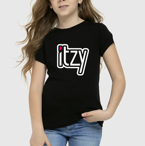 Polera Itzy Kpop Grupo Coreanas K Pop Logo Niños Adultos ALG