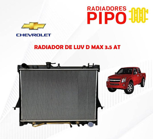 Radiador Chevrolet Luv D Max 3.5 Automático 