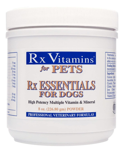 Esenciales Para Perros Rx Vitamins 226.80 G