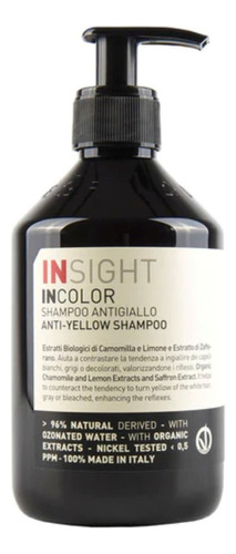  Insight Incolor Shampoo Anti-amarillo 400ml Anti-yellow