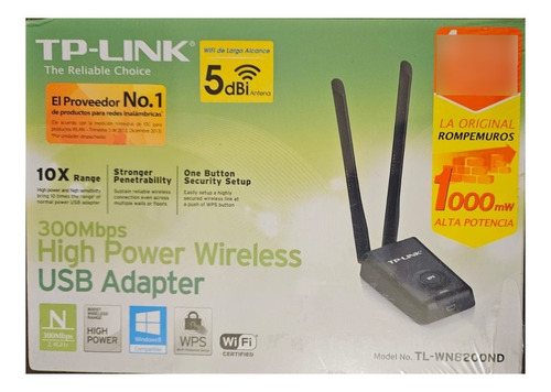 Antena Wifi Rompe Muros - Tplink  Wn8200nd