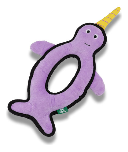 Juguete Para Perros Beco Purple Narwhal Para Masticar, Busca