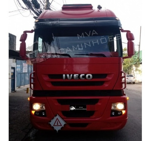 Imagem 2 de 15 de Caminhão Iveco Strallis 380 Teto Alto - 6x2 T
