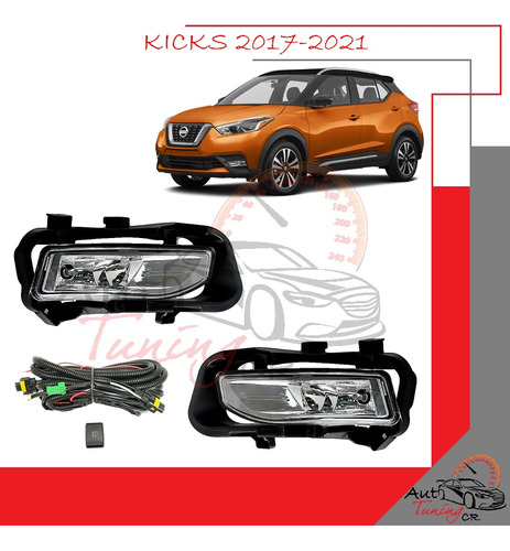Halogenos Nissan Kicks 2017-2021