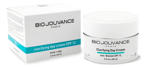 Bio Jouvance Paris - Crema De Da Clarificante Spf 12 2 Oz /