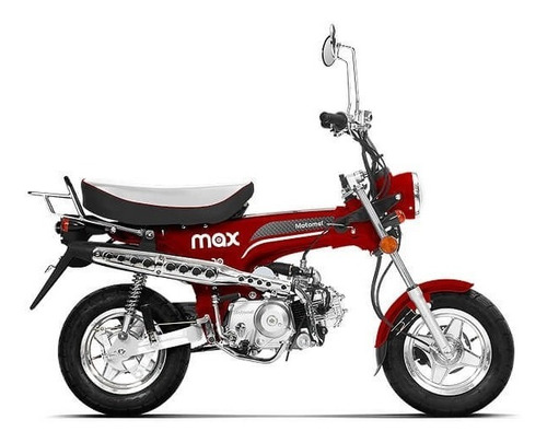 Imagen 4 de 15 de Moto Motomel Max Negro 110 Dax Mini Moto 0km Creditos Dni