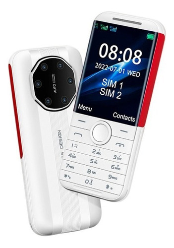 Teléfono Con Teclado Dual Sim H29, Red 3g, 2000 Mah, 240 X 3