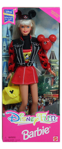 Disney Fun Barbie Quinta Edición  Con Globo Y Orejas De Mi.