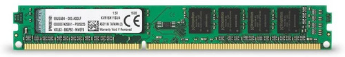 Imagen 1 de 6 de Modulo Memoria Valueram 4gb Kvr16n11s8/4 Kingston
