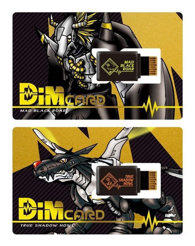 Tarjeta Digimon Digimon De Bandai Vol.0.5 Mad Black Rugido Y