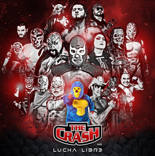 The Crash Lucha Libre Dvds Rush Blue Demon Dmt Azul