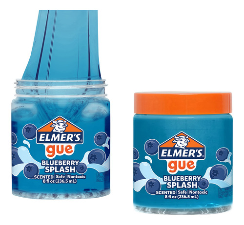 Slime Elmer S Gue Arándano Perfumado 2 Unidades