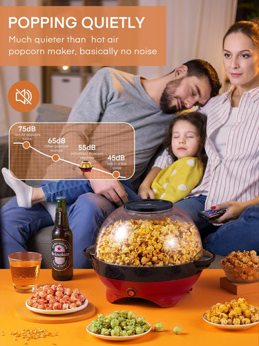 Housnat Máquina De Palomitas De Maíz, Máquina De Palomitas D
