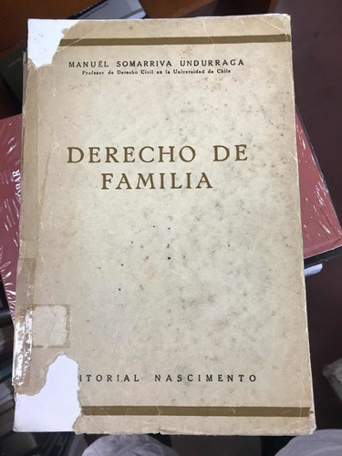 Derecho De Familia Manuel Somarriva