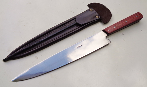 Cuchillo Spadea (10cn) Tipo Solingen No Tandil Carbono Morad