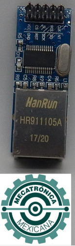 Modulo Ethernet Enc28j60 Spi Arduino Avr