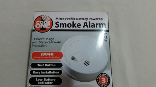 Smoke Alarm - Alarma De Humo Modelo I9040