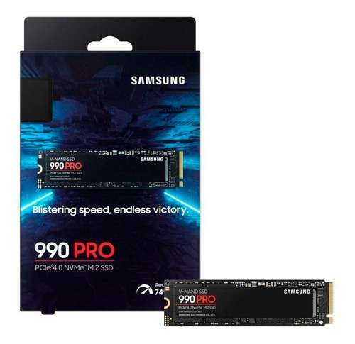 Imagen 2 de 3 de Samsung 990 Pro MZ-V9P2T0B/AM 2TB negro