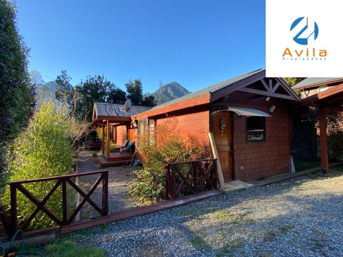 Pucón Terreno 553 M2 C/ Casa 88m2 Sector Quelhue Cod.vtin067