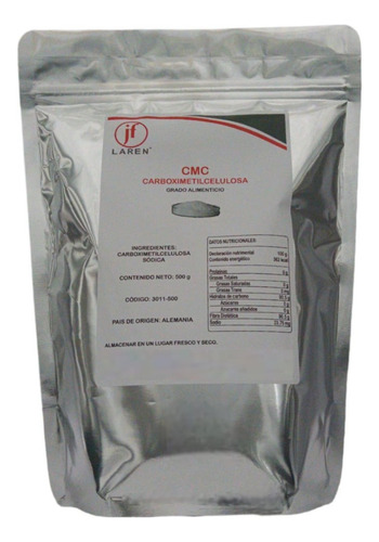 Cmc Carboximetilcelulosa 500g Jf Laren