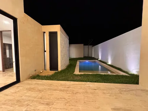 Casa De Una Planta En Privada Al Norte De Mérida