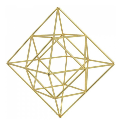 Figura Decorativa Modelo Objeto Geometrico