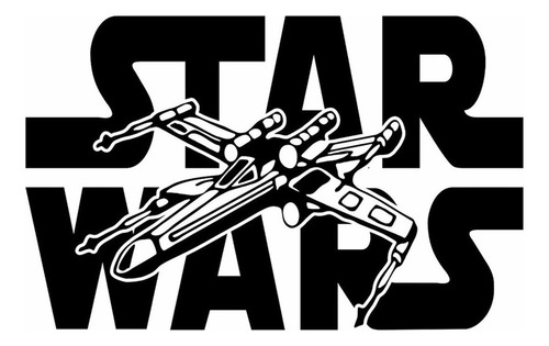Vinilo Decorativo Logo Star Wars