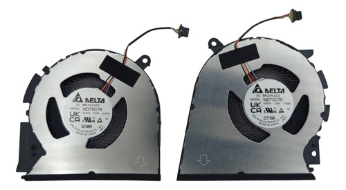 Ventilador Asus K3400ph K3400pa M3401qc M3401qa Cpu & Gpu
