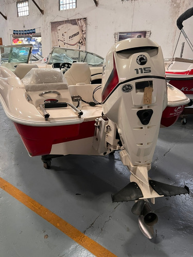 Imagen 2 de 12 de Embarcacion Canestrari 160 Con Motor Evinrude Etec 115 Hp