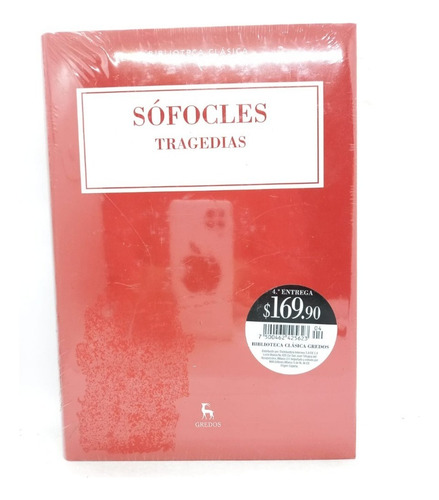 Tragédias, De Sófocles. Ninguno, Vol. Ninguno. Editorial Gredos, Tapa Dura, Edición S/e En Español, 2010
