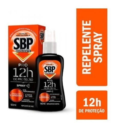 Repelente De Insetos Spray Sbp Pro Advanced Sbp 90ml