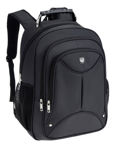 Mochila Executiva Notebook 35 Litros Yepp Mn4053 Cor Preto Desenho do tecido Lisa