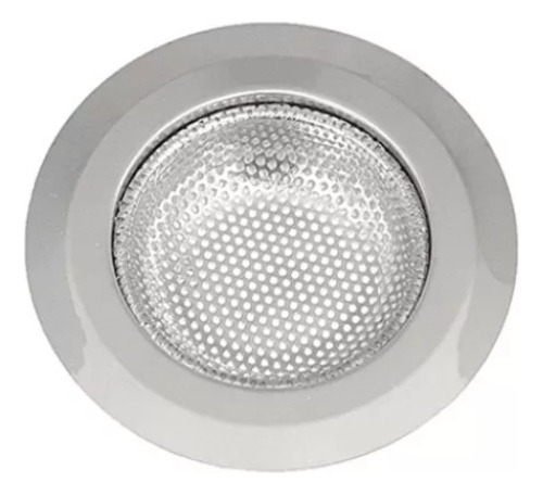 Ralo Peneira Em Aço Inox Para Cozinha Pia E Tanque - 11,5cm