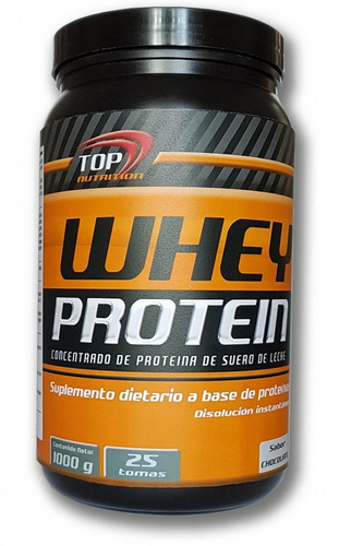 Whey Protein Top Chocolate,vainilla O Frutilla 1kg