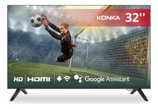 Smart Tv Konka Led 32 Google Assistant E Android Kdg32
