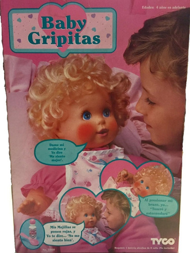 Muñeca Retro Baby Gripitas Tyco Años 90 En Jretro