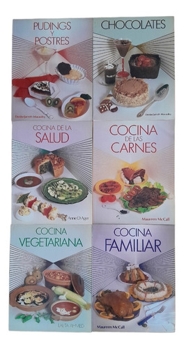 Coleccion Cocina Recetas 6 Ejemplares  Edisan S.a