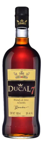 Pack De 12 Brandy Ducal 7 Solera Gascón 1 L