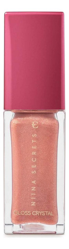 Niina Secrets Crystal Gloss, acabado con efecto cristal de color topacio de 7 ml