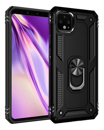 Funda Rígida C/anillo Para Google Pixel 4