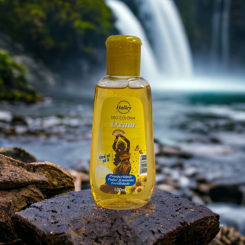 Kit Com 3 Deo-colônia Orixá Oxum Halley Original 100ml
