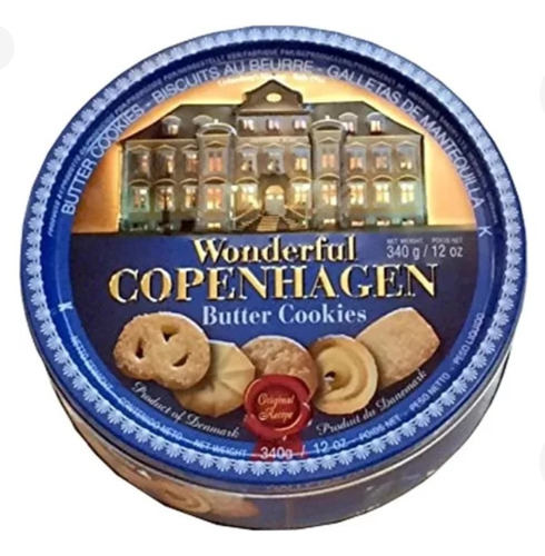 Galletitas Danesas Copenhagen Butter Cookies 340grs