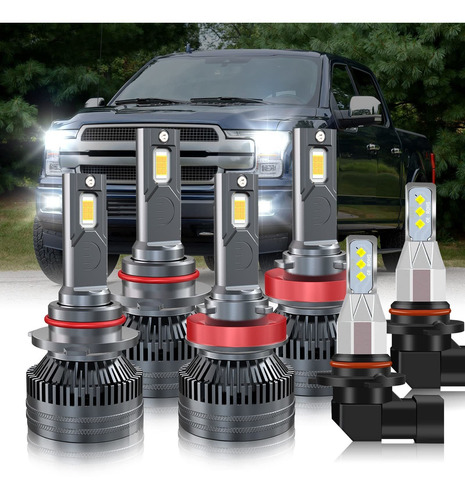 Ivbdqv Para Bombilla Led Ford Haz Alto Antiniebla Combo Faro