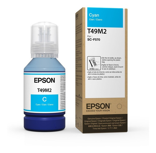 Imagen 3 de 7 de Tintas Sublimacion Original Epson F570 F170 X 4 Colores