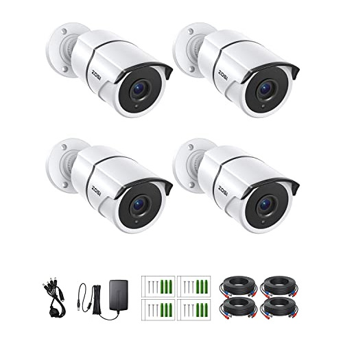 Zosi 4k Spotlight Poe Security Camera System With 59gzq