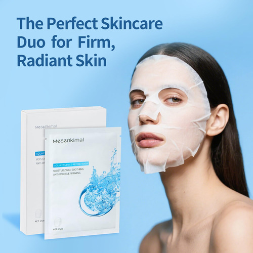Mascarilla Facial De Colágeno Con Ácido Hialurónico, Mascari