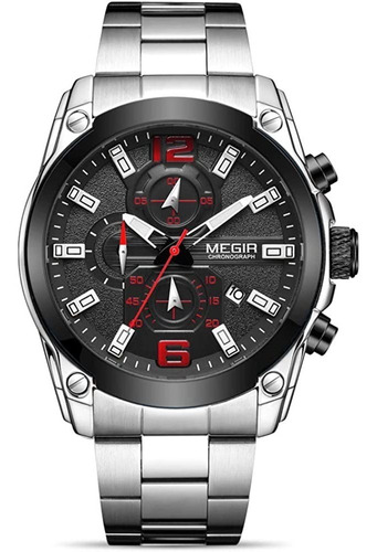 Reloj Megir 2063s Hombre, Sport Elegant, Tecnología Japón