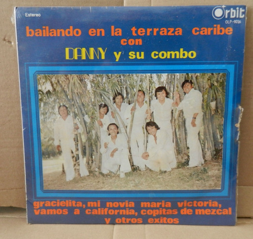 Danny Y Su Combo - Bailando En La Terraza Caribe Lp Cumbia